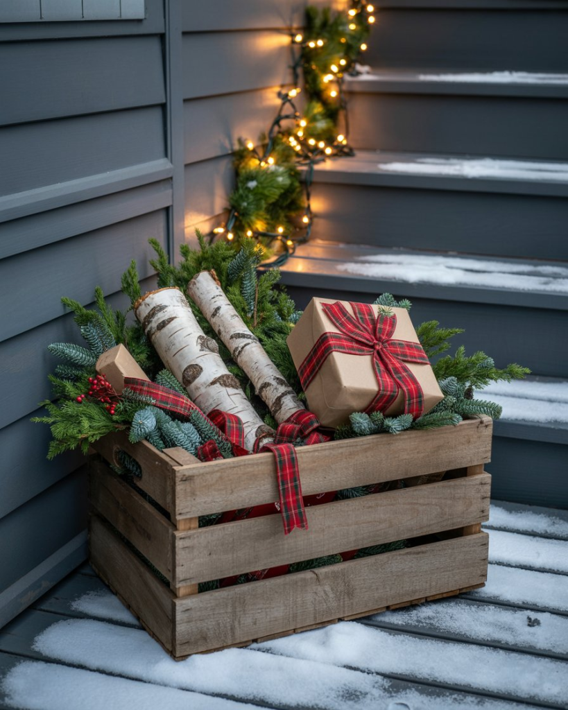 Christmas Outdoor Planter Ideas