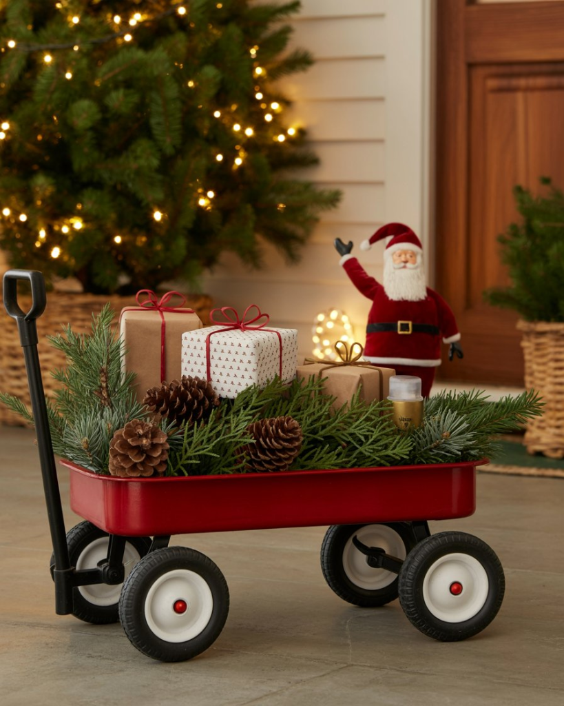 Christmas Outdoor Planter Ideas