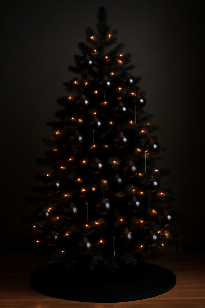 Black Christmas Tree